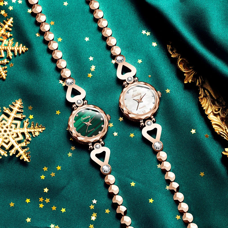 montre à cadran simple pour femme