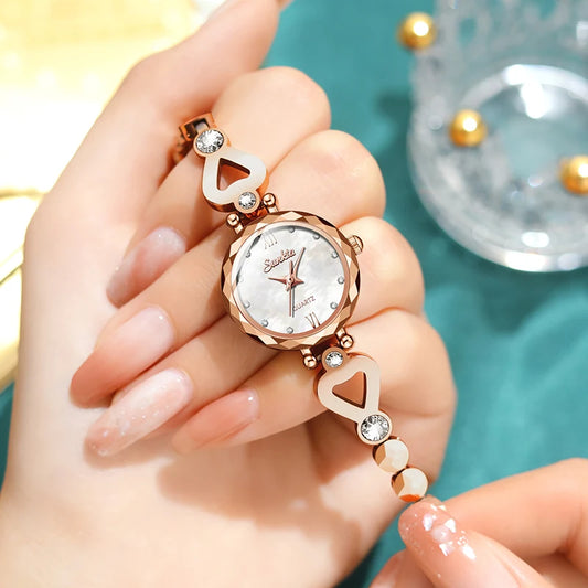 montre à cadran simple pour femme