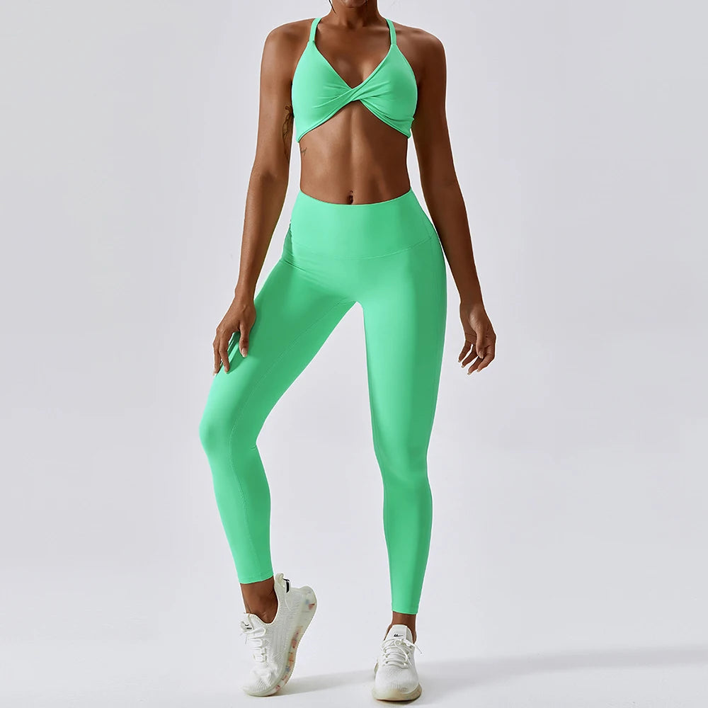survêtement de yoga sans couture pour femme