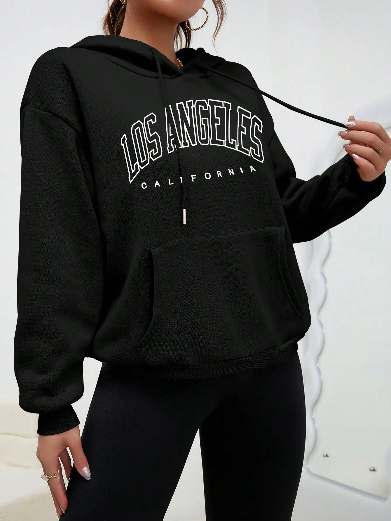 sweat-shirt à capuche pour femme