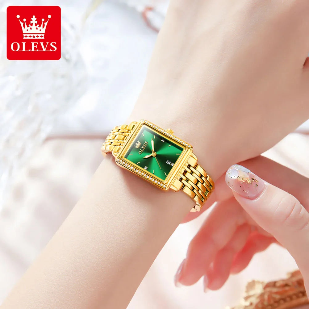 montre à quartz pour dame,  marque  de luxe,  étanche,
