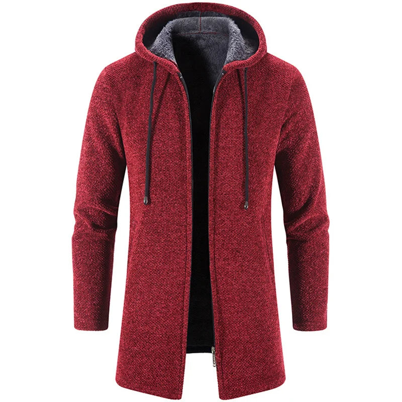cardigan mi-long pour homme