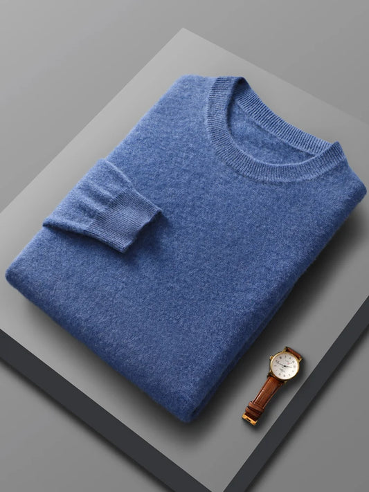 pull en laine mérinos pour homme