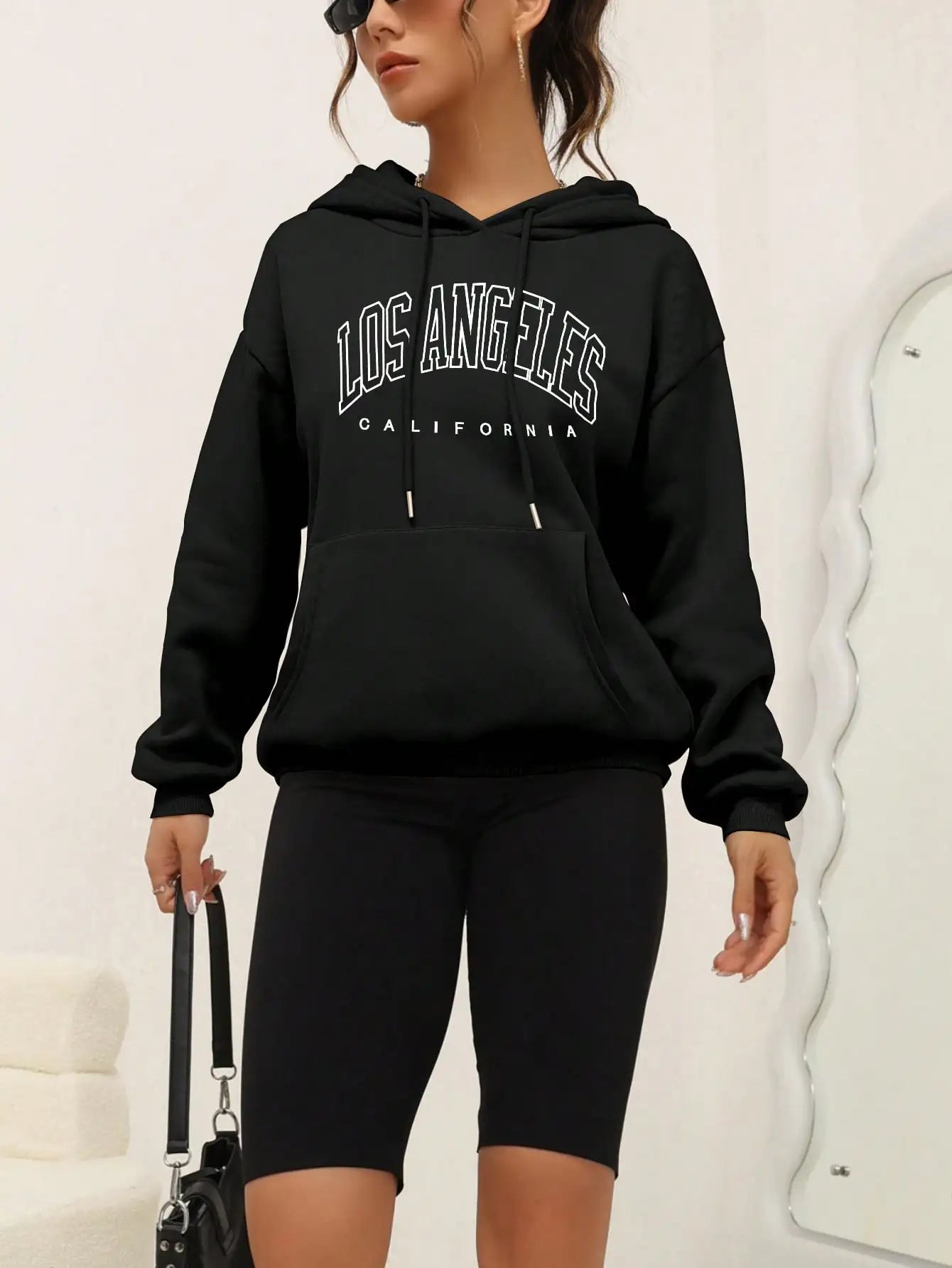 sweat-shirt à capuche pour femme