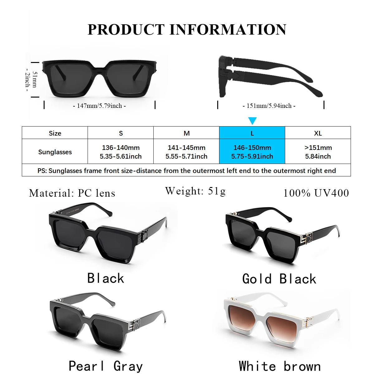 a-lunettes de soleil de luxe  pour homme et femme, marque, lunettes carrées pour  homme et femme