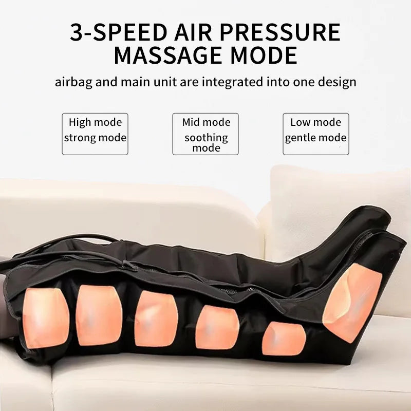 Masseur électrique à pression d'onde d'air de haute qualité, relaxant des  des jambes, favorise la Relaxation des jambes