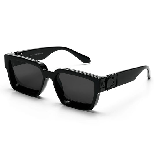 a-lunettes de soleil de luxe  pour homme et femme, marque, lunettes carrées pour  homme et femme