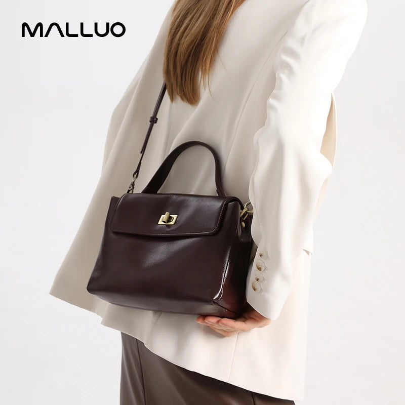 Sac fourre-tout en cuir de vache véritable pour femme, sac à main en cuir de vache naturel