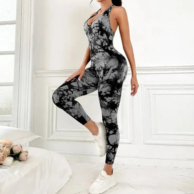 combinaison de sport tout-en-un pour femme