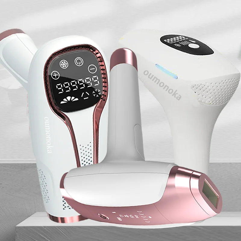 Épilateur laser indolore pour femme et homme, corps, bikini, IPL 999,999 flashs, pulsations en continu, épil