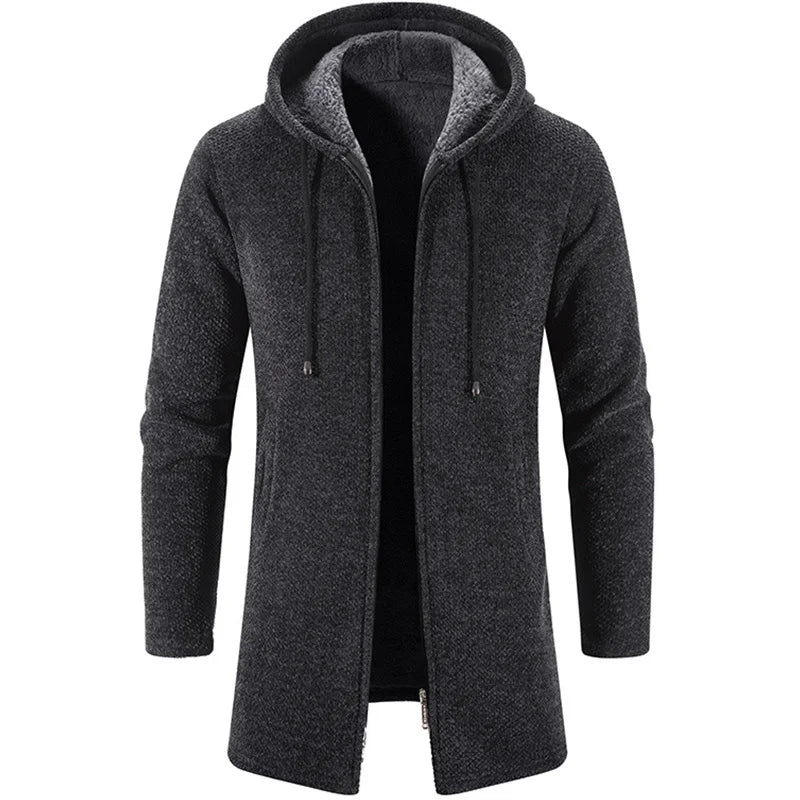 cardigan mi-long pour homme