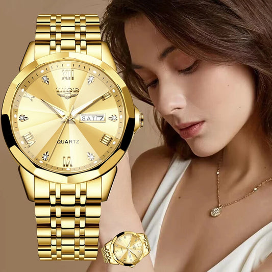 montre-bracelet à quartz pour femme