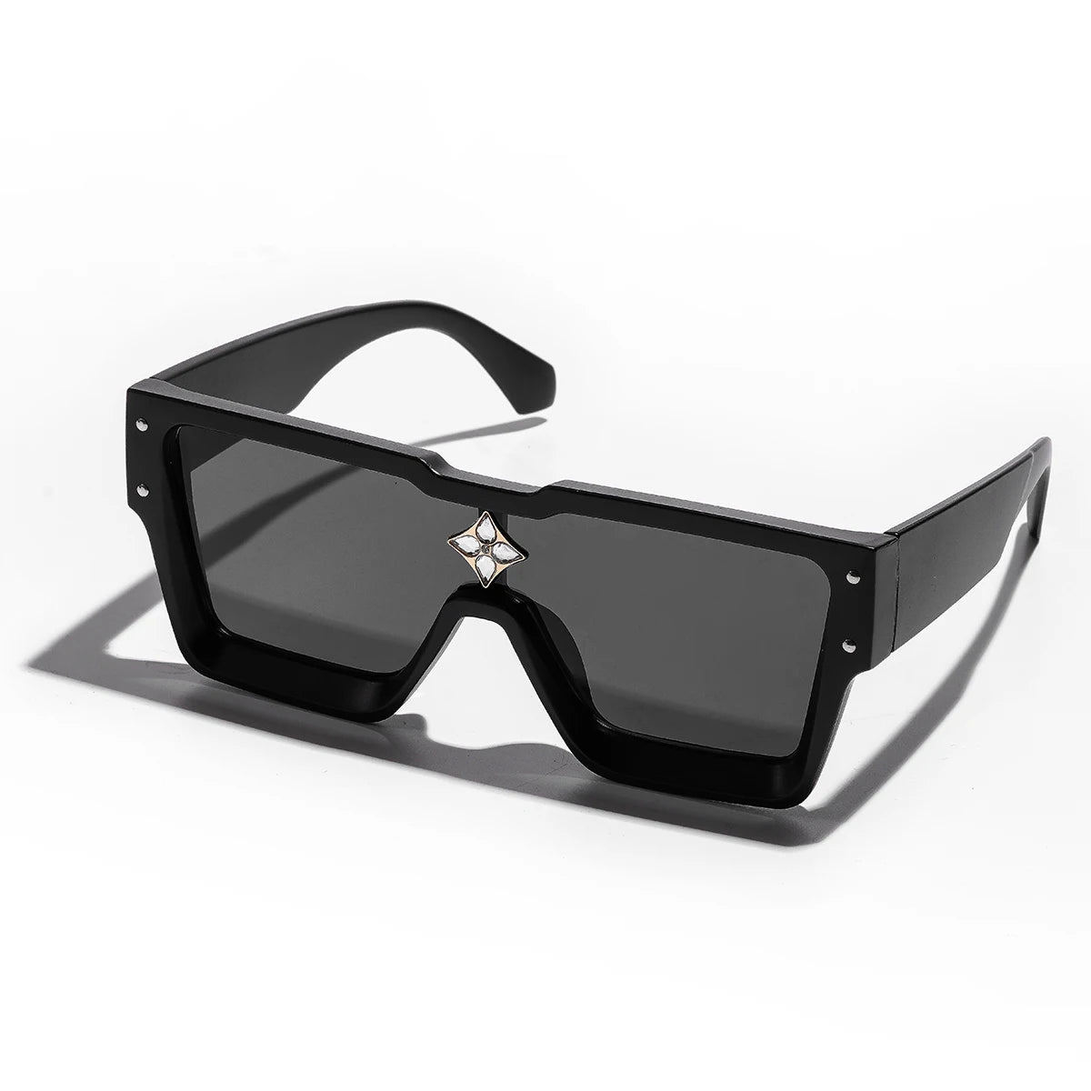 a-lunettes de soleil de luxe  pour homme et femme, marque, lunettes carrées pour  homme et femme