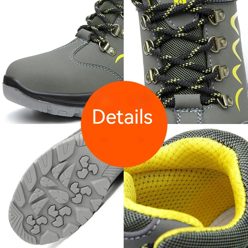 bottes de sécurité-randonnée pour homme et femme