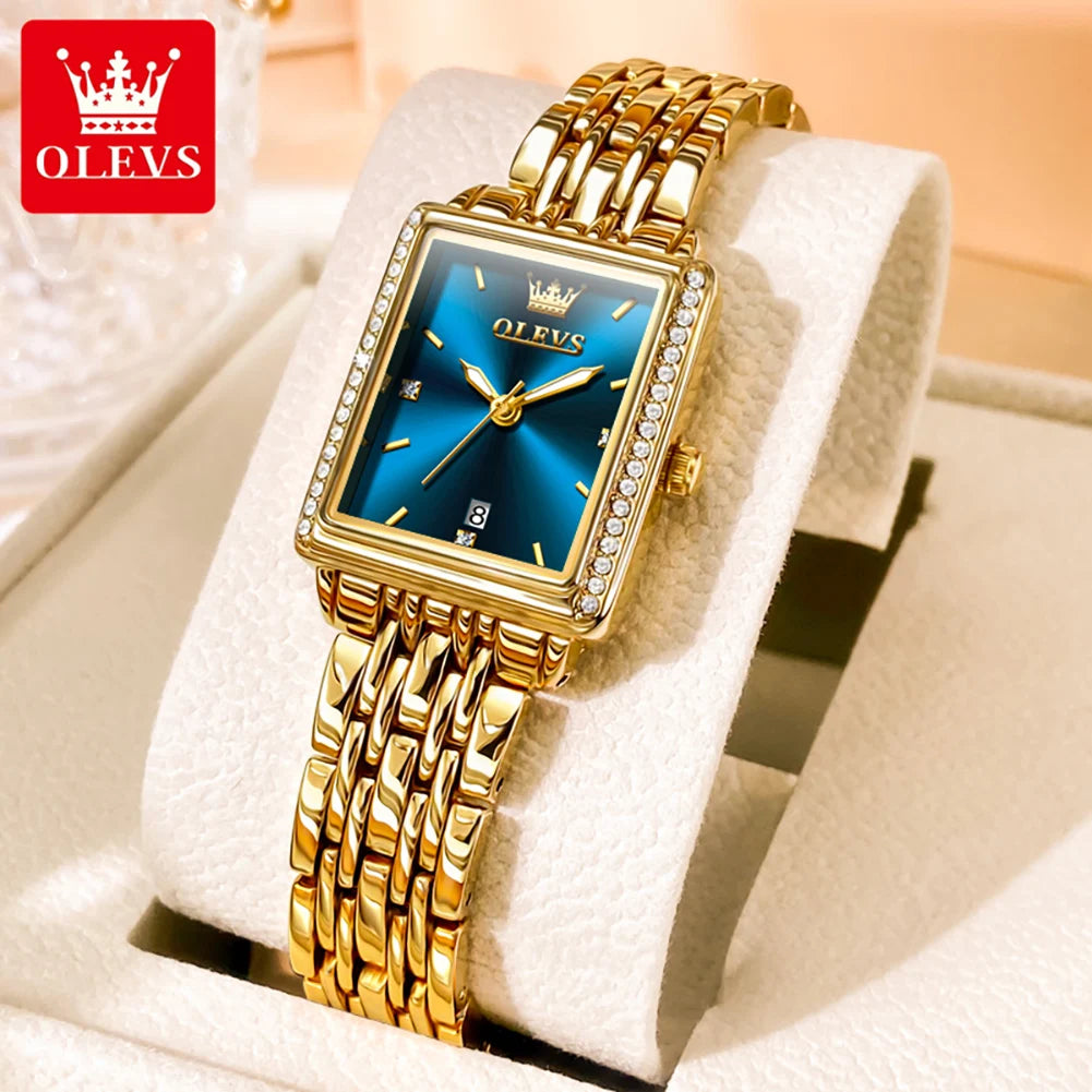 montre à quartz pour dame,  marque  de luxe,  étanche,