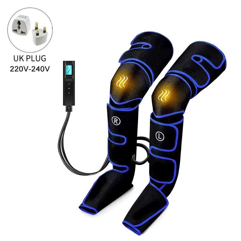 a-Relaxant électrique des muscles des jambes, 6 modes, récupération par Compression d'air,