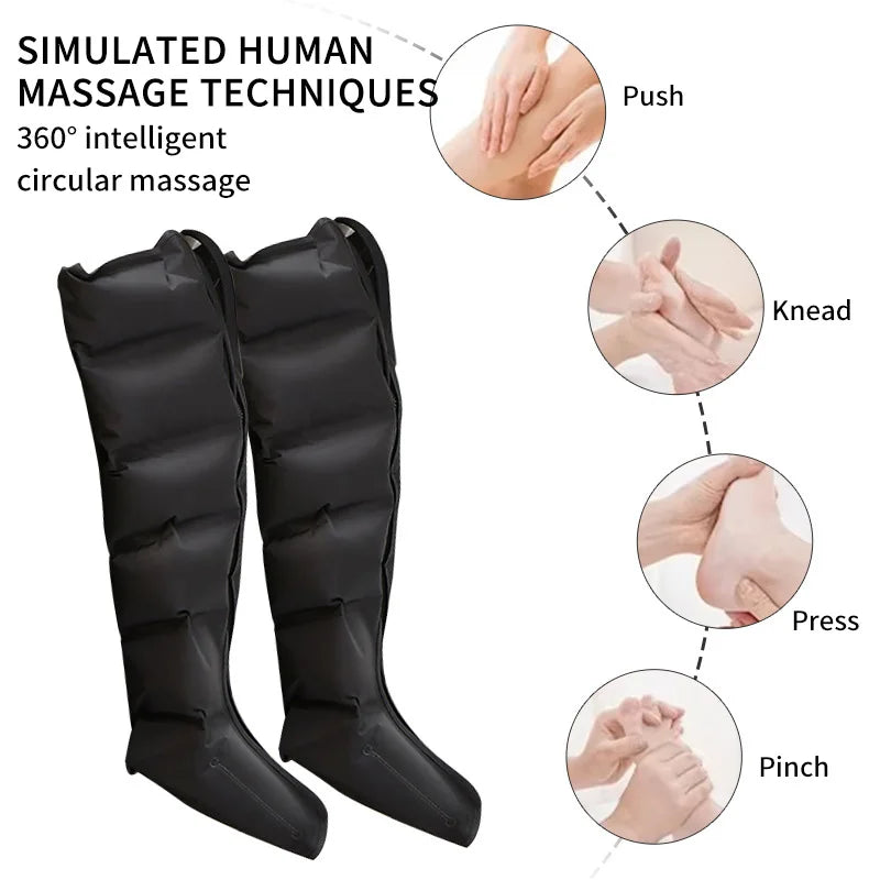 Masseur électrique à pression d'onde d'air de haute qualité, relaxant des  des jambes, favorise la Relaxation des jambes