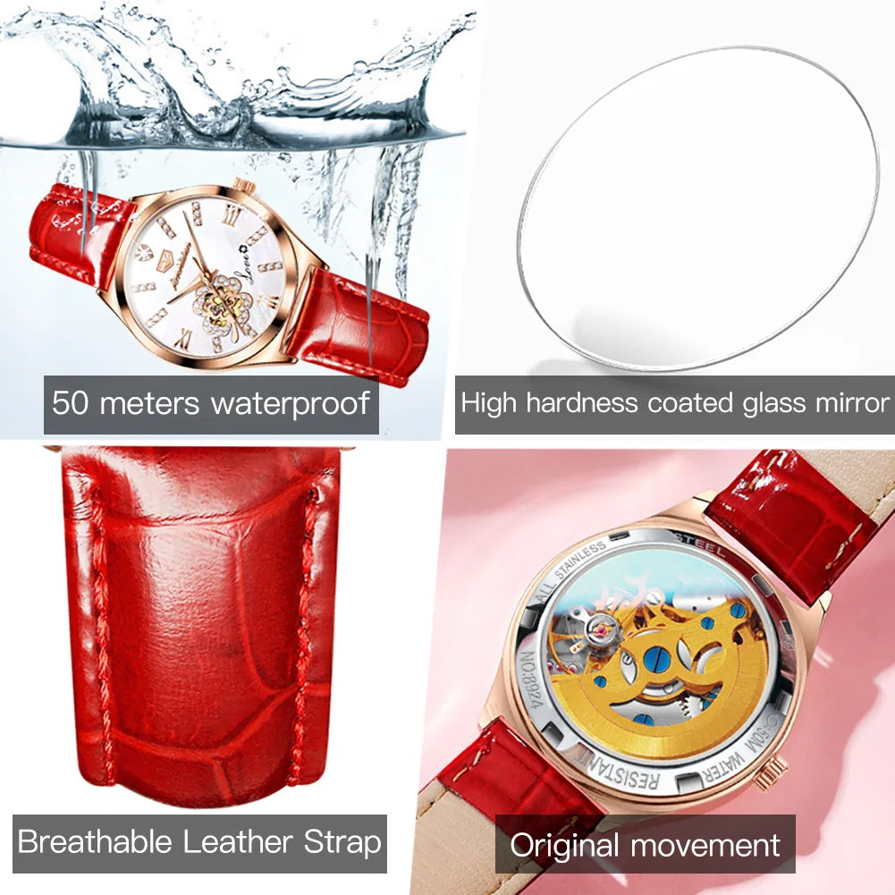 montre-bracelet de luxe pour femme