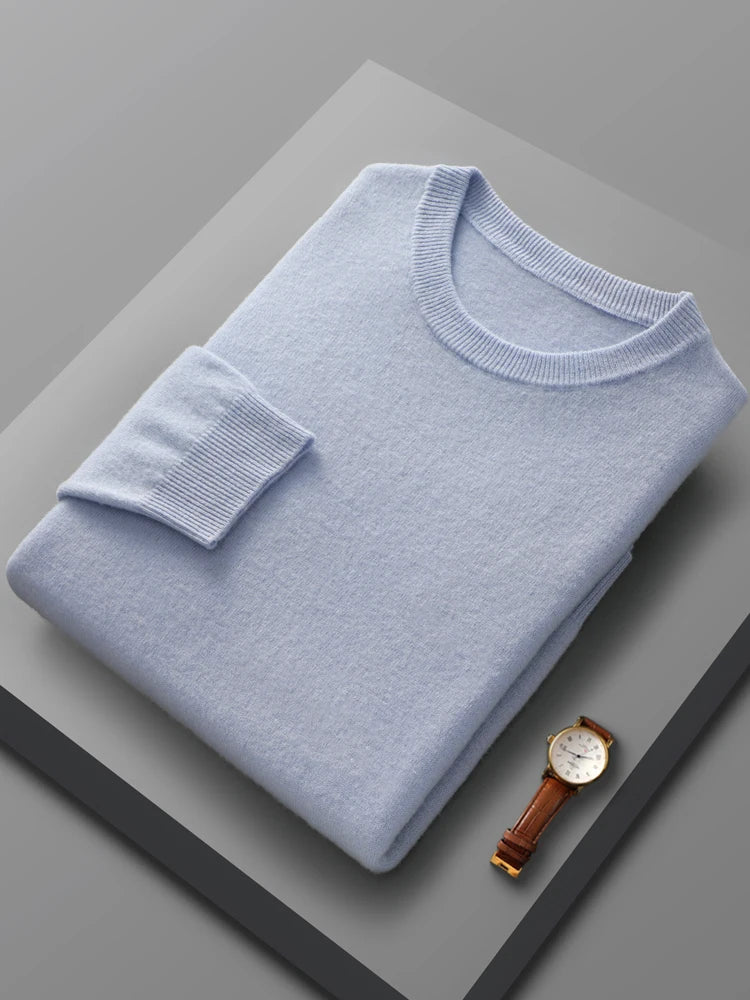 pull en laine mérinos pour homme