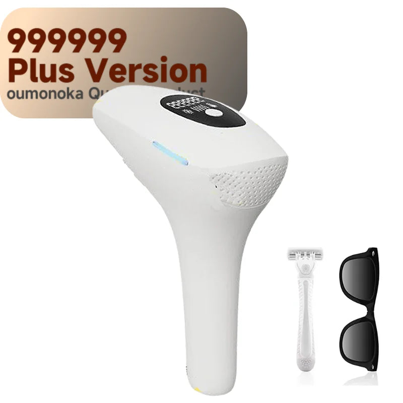 Épilateur laser indolore pour femme et homme, corps, bikini, IPL 999,999 flashs, pulsations en continu, épil