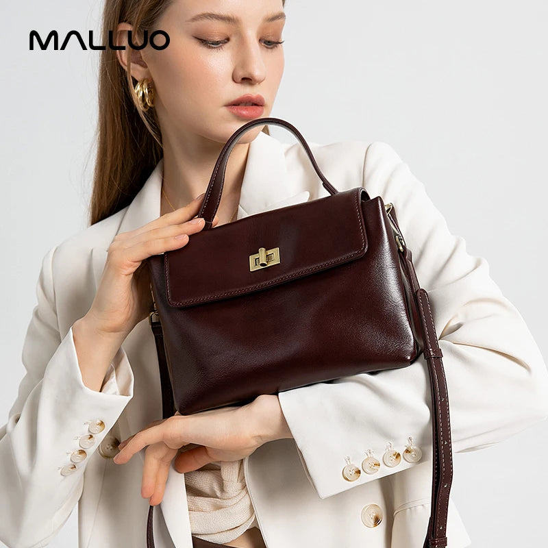 Sac fourre-tout en cuir de vache véritable pour femme, sac à main en cuir de vache naturel