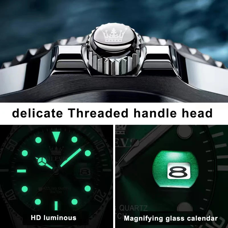 montre à quartz pour homme