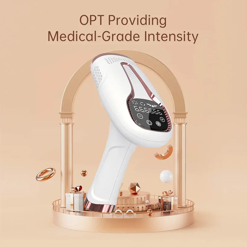 Épilateur laser indolore pour femme et homme, corps, bikini, IPL 999,999 flashs, pulsations en continu, épil