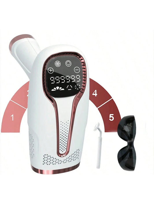 a-épilateur indolore, dispositif d'épilation laser IPL pour femme et homme, 3 en 1