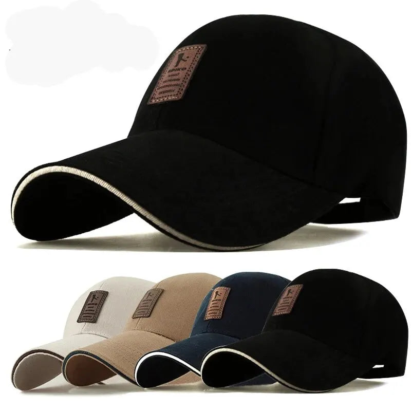 Casquette de baseball en coton pour homme, casquette de protection solaire,  casquette à visi