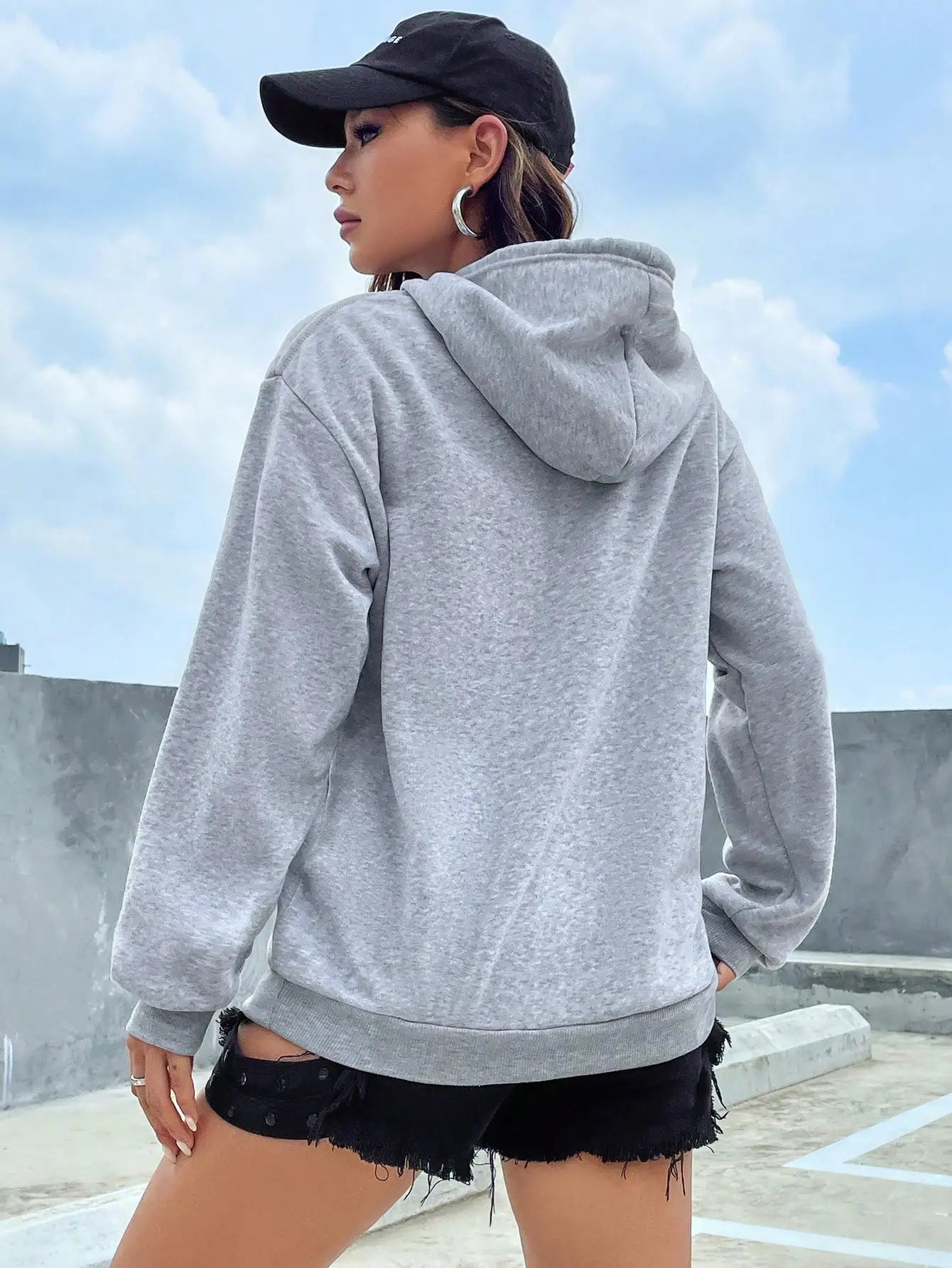 sweat à capuche pour femme