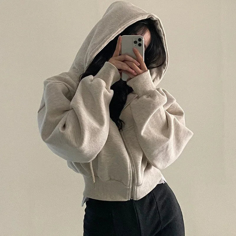 sweat-shirt à capuche pour femme