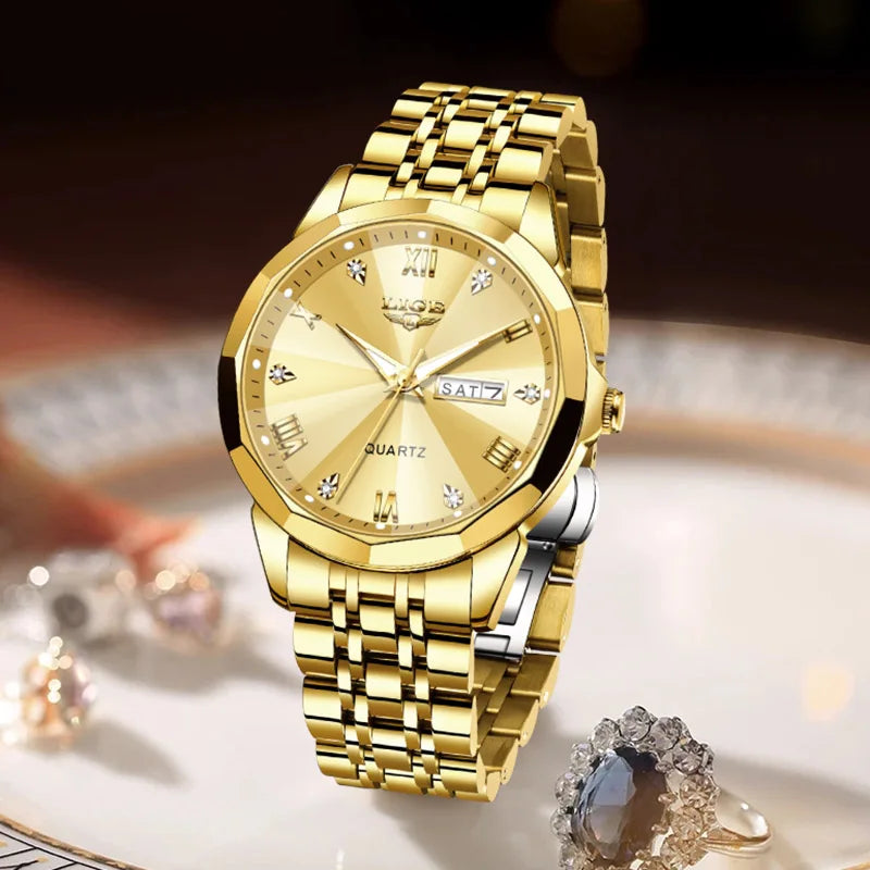 montre-bracelet à quartz pour femme