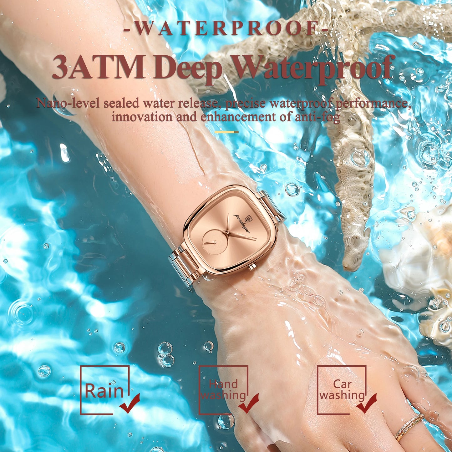 montre à quartz pour femme