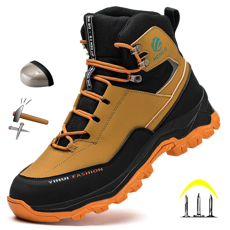 bottes de sécurité-randonnée pour homme et femme