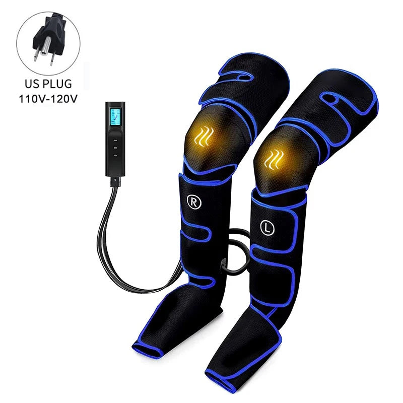a-Relaxant électrique des muscles des jambes, 6 modes, récupération par Compression d'air,