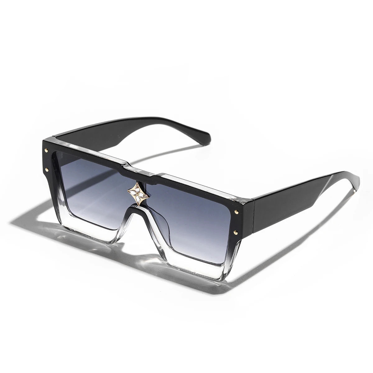 a-lunettes de soleil de luxe  pour homme et femme, marque, lunettes carrées pour  homme et femme