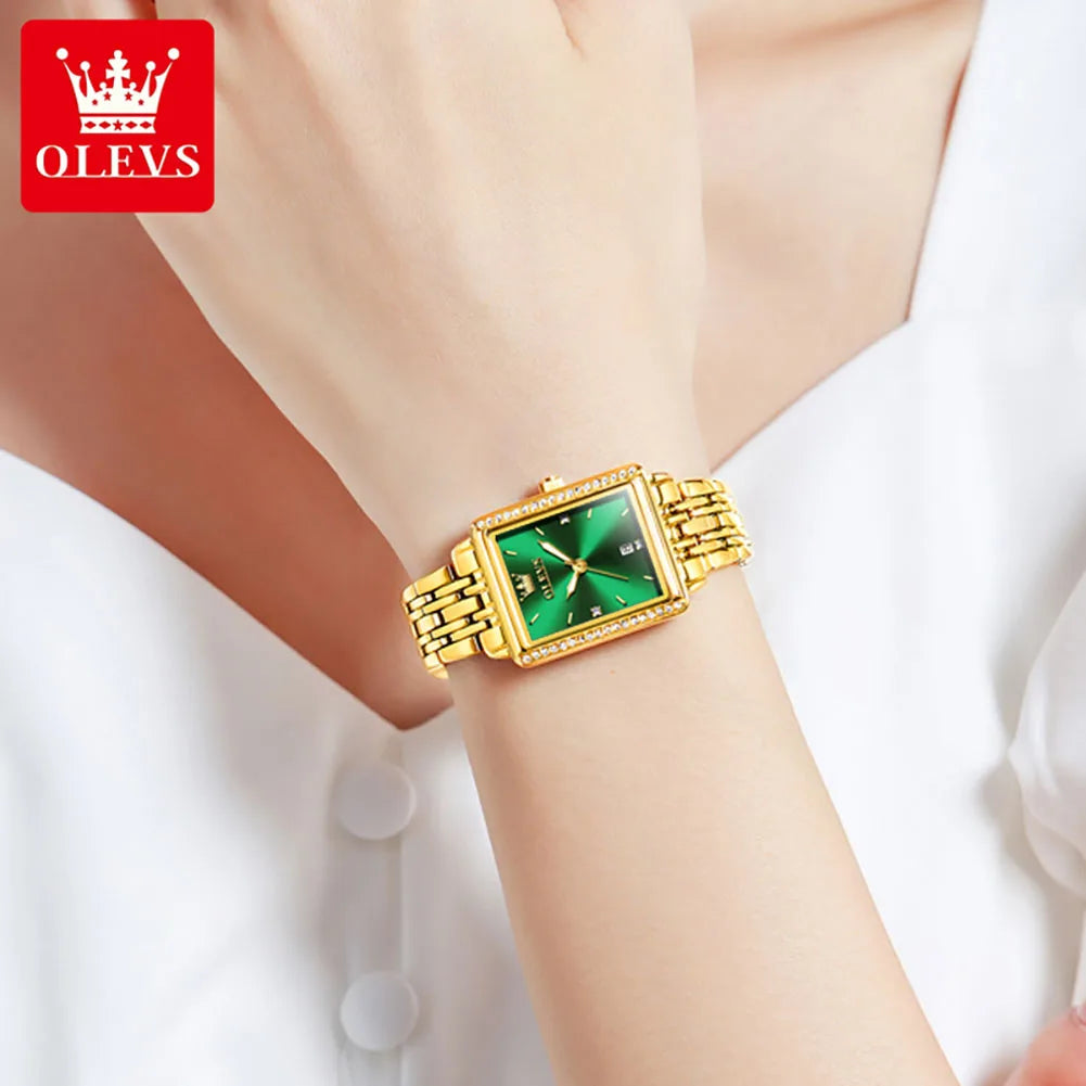 montre à quartz pour dame,  marque  de luxe,  étanche,