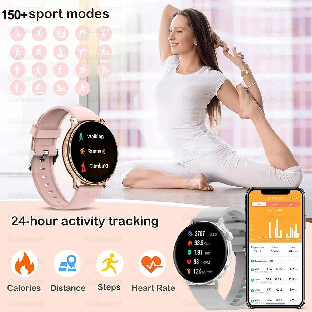 montre intelligente étanche pour femme