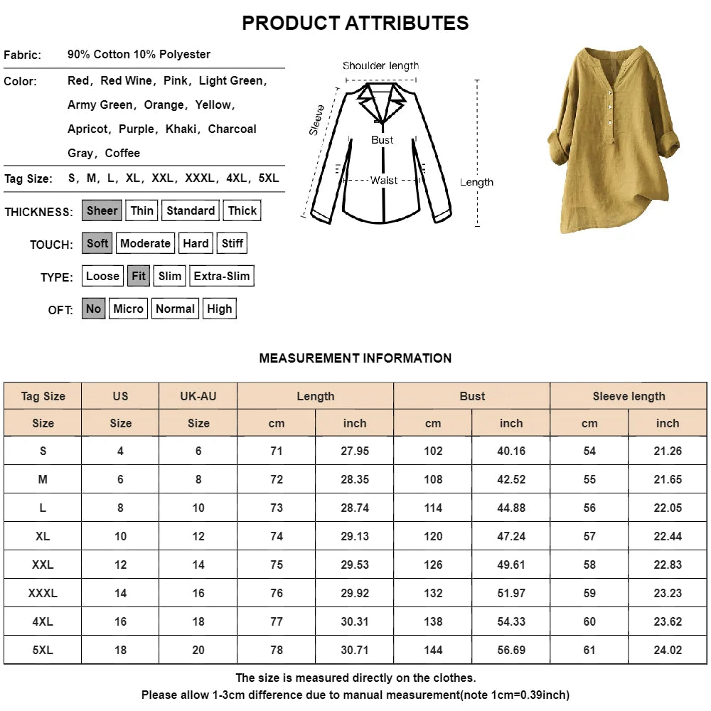a-haut de  grande taille pour femme,  été,  3/4 manches,  vêtement coréen surdimensionné, chemise femme