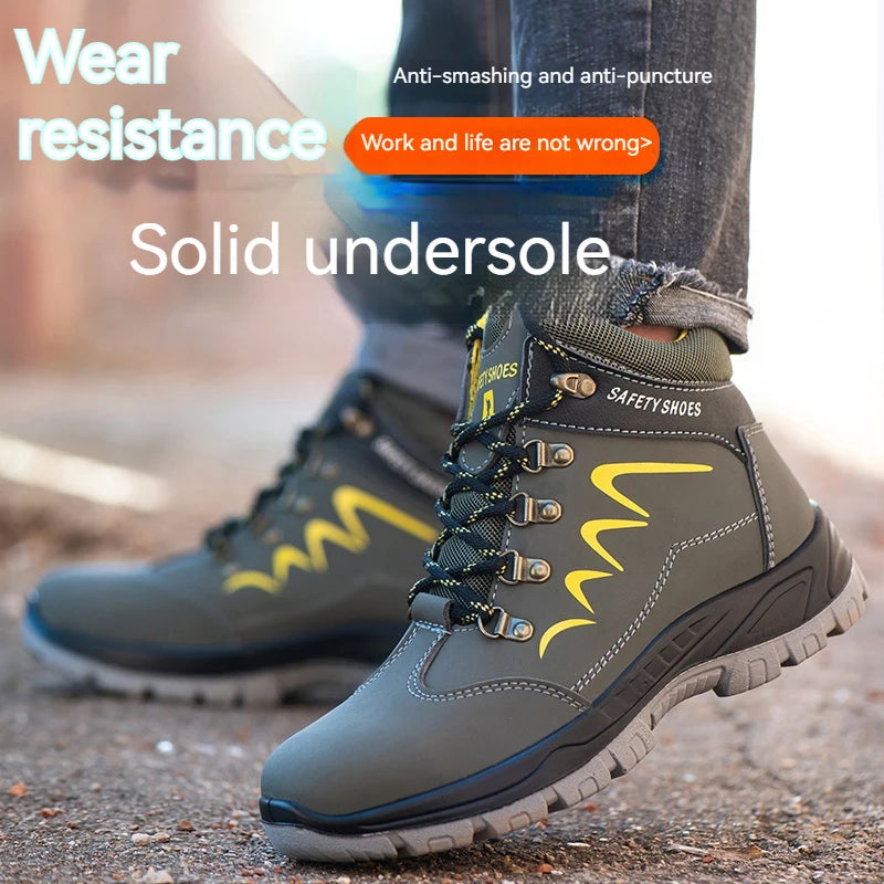 bottes de sécurité-randonnée pour homme et femme