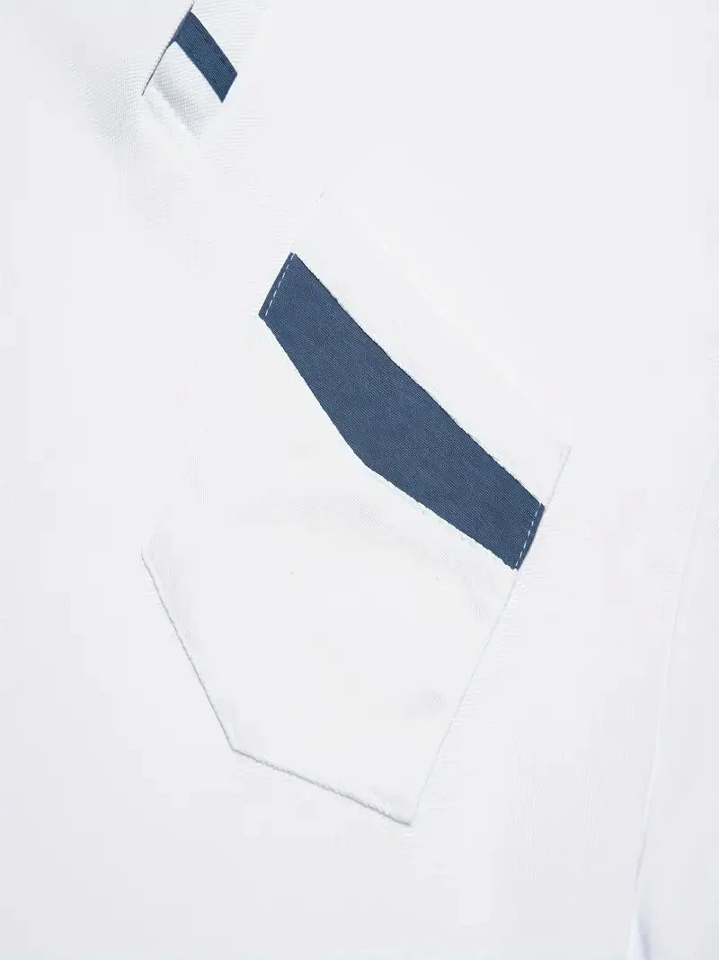 Polo classique à boutons pour hommes, décontracté, sport, respirant