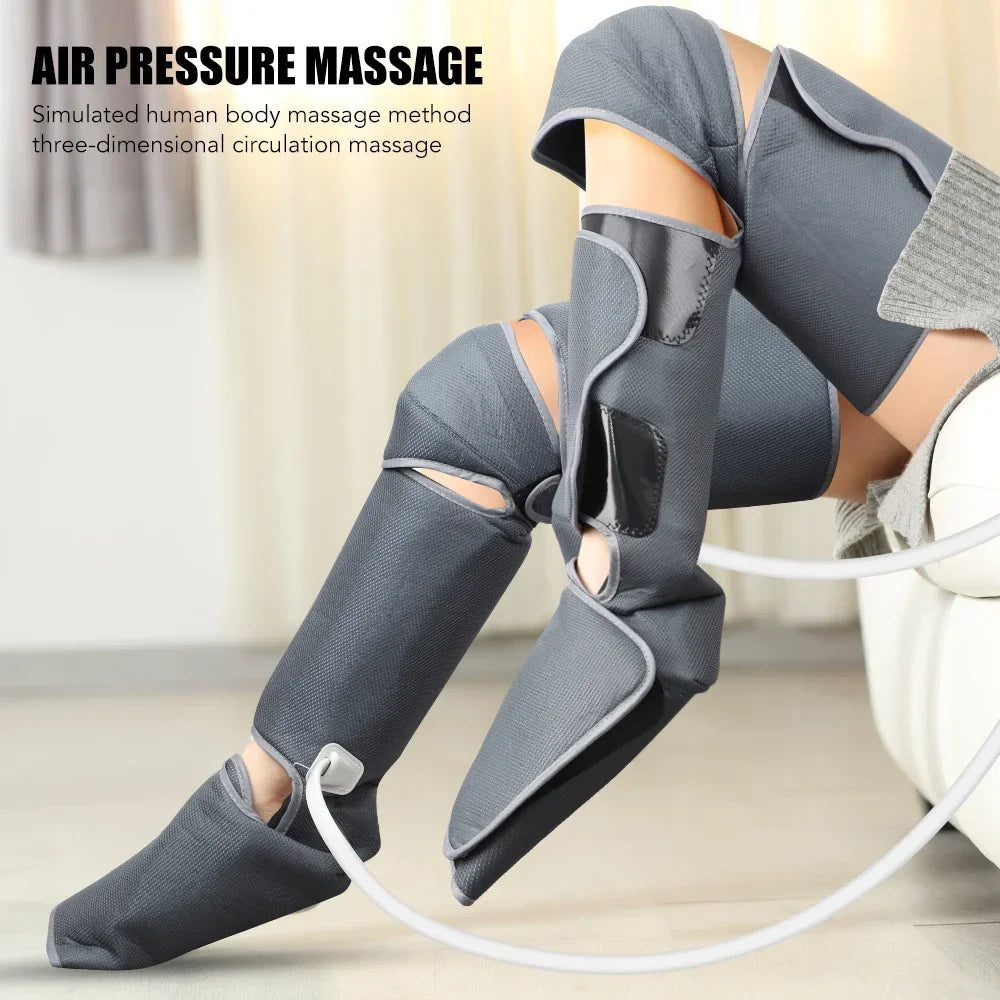 masseur électrique des pieds et mollets, pression d'air,  améliore la circulation sanguine