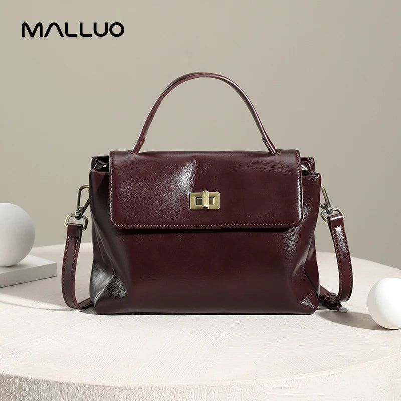 Sac fourre-tout en cuir de vache véritable pour femme, sac à main en cuir de vache naturel