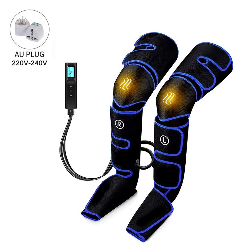 a-Relaxant électrique des muscles des jambes, 6 modes, récupération par Compression d'air,
