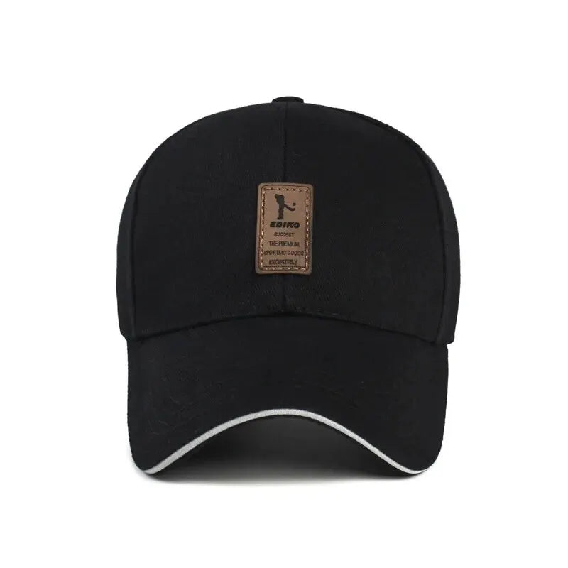 Casquette de baseball en coton pour homme, casquette de protection solaire,  casquette à visi