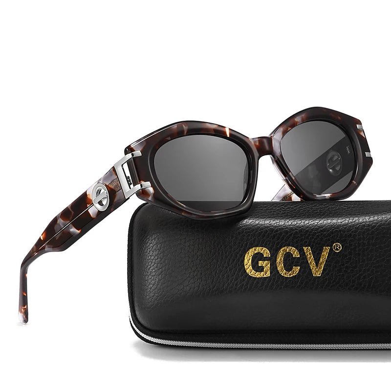 a-lunettes de soleil pour femmes,  oeil de chat, lunettes de soleil polarisées, Protection UV