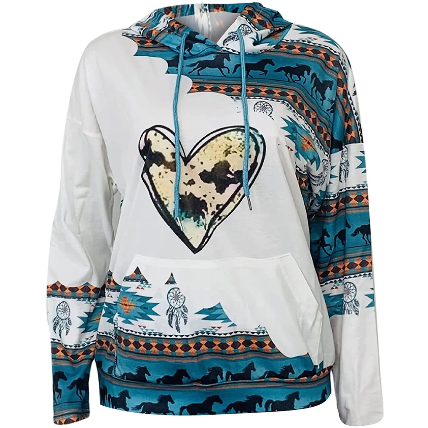sweat-shirt à capuche pour femme