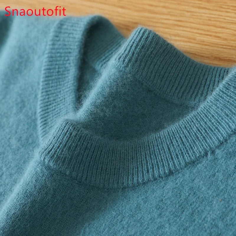 pull en cachemire pour homme